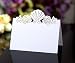 JOYJULY Pack of 50 Beach Themed Wedding Place Card Seashell Table Numbers Name Place Card