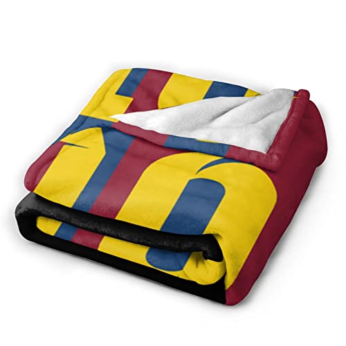 Messi Soccer Gift Fleece Throw Blanket, Anti-Pilling Flannel Soft Micro Fleece Blanket For Chair Bedroom Living Room Sofa Bed Outdoor, 50"X40" #TOP1