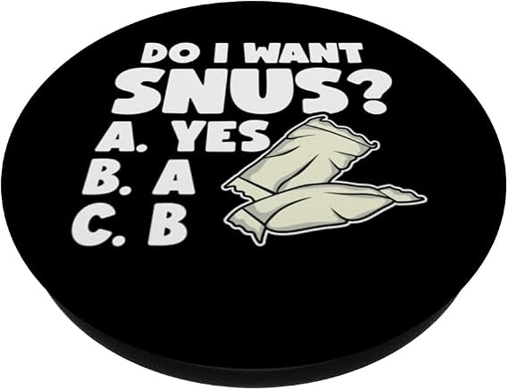 Snus Swedish Snus PopSockets Standard PopGrip