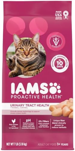 IAMS Proactive Health Urinary Tract Health Dry Cat Food, Chicken,...