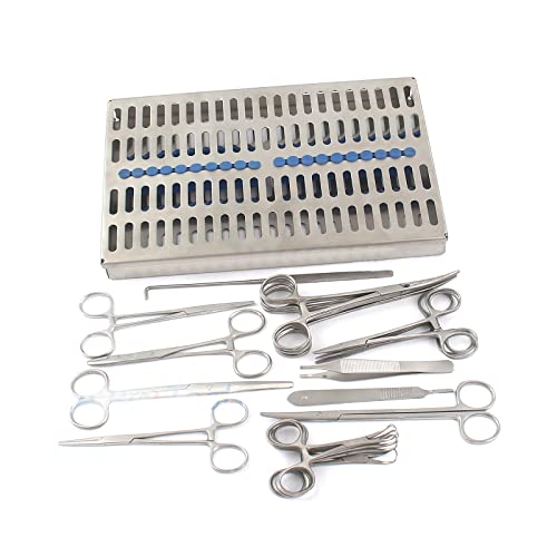 AA PRO New O.R Grade General Basic Dental Veterinary Instruments Set ! Spay Pack Dental Instruments A+ Quality