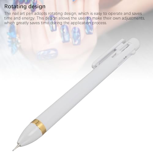 Caneta Pontilhadora de Unhas, Ferramentas Compactas de Pontilhamento para Arte Em Unhas Com Função 4