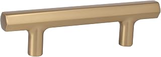 Champagne Bronze Cabinet Pull - LX3, 3 in (76 mm) · Zinc Alloy · 10-Pack