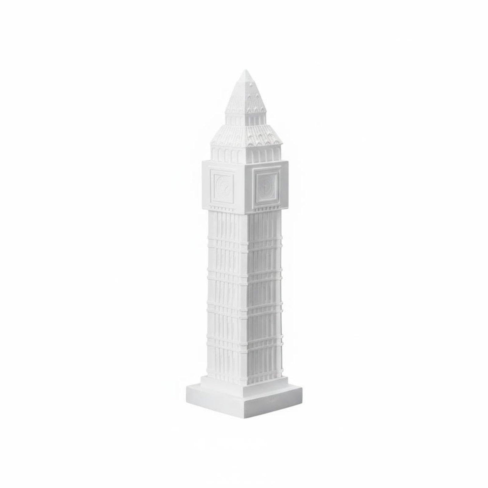 Towered Model Nordic Design Leaning Structure Model Modern Landmark Figurine for Living Room, Beverage Cabinet, Bookshelf UK Big Ben-image-26