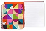 Kate Spade New York Mini Spiral Notebook, 8.25' x 6.75' Journal Notebook with 112 Lined Pages, Spade...