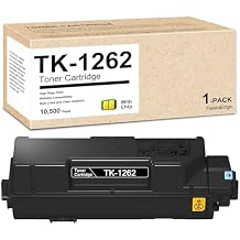 خرطوشة حبر أسود TK-1262 TK1262 متوافقة مع حبر Kyocera TK-1262 1T0C150US0 لخرطوشة طابعة سلسلة Ecosys PA4000 MA4000 - عبوة واحدة من حبر أسود TK1262 TK-1262