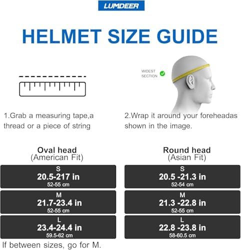 Casco de bicicleta con gafas magnéticas LUMDEER para evitar el viento 7