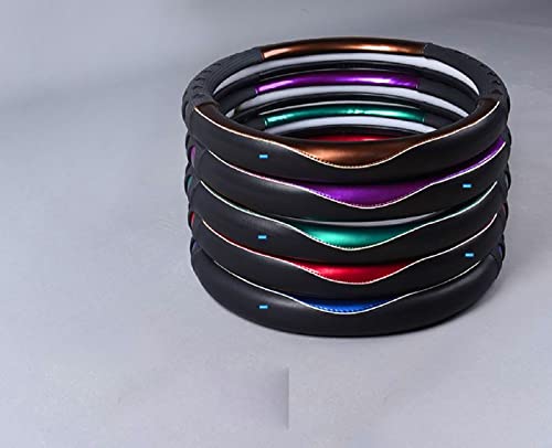 Image of NIKAVI Fashion Steering Wheel Cover (Medium -O)(38cm) Blue