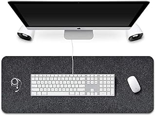 Extended Gaming Mouse Pad,Corey-z Non-slip Rubber Base Big Mousepad with Soft Felt Cloth,Ergonomic