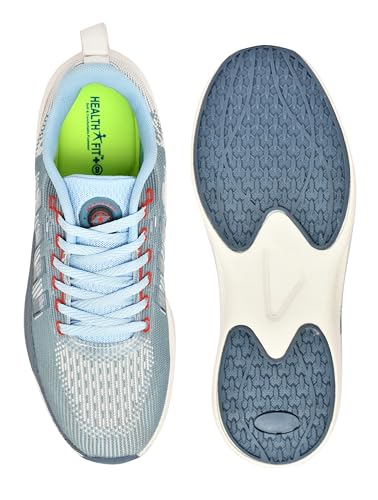 Image of Sports Shoes with Crystal Cushion Technology Lightweight Shoes Training Cricket,Gym,Comfortable Extra Max Cusion with Memory Foam Insole Running Shoes for Men HF145