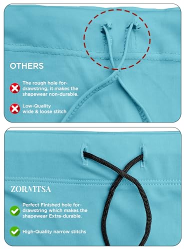 Image of ZORNITSA Cotton Lycra Saree Shapewear Petticoat for Women, Stretchable Saree Shaper Petticoat Inskirt, Shape wear Dress for Saree, Skirts