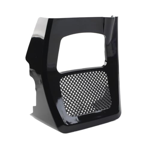Radiateur mieux protégé grâce à l'aileron de carénage de moto Street Glide