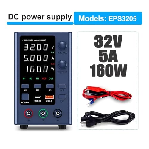 Alimentation CC réglable avec mémoire 3 groupes et charge Type-C - 3
