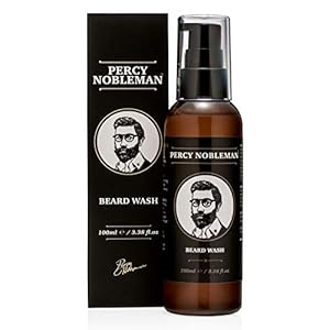 Percy Nobleman Beard Wash A Natural 95% Organic Soap / Shampoo & Conditioner for Men
