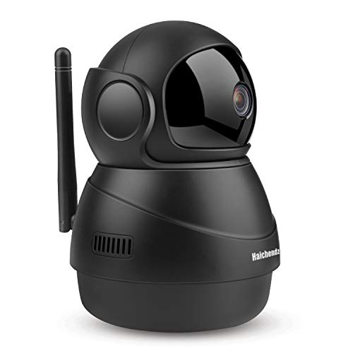 1080P WiFi Camera Home Wireless Security Cameras IP Haichendz HD Indoor Surveillance System Pan/Tilt Two-Way Audio & Night Vision Baby/Elder/Pet/Nanny Monitor (Black)