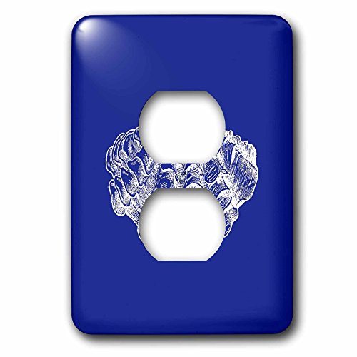 Coque pour interrupteur bleu foncé lsp_164969_6 pour une ambiance bord de mer dans votre salon