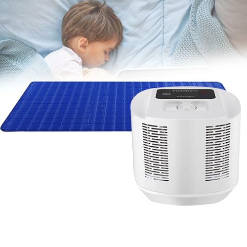 Enfriador de colchón con aire acondicionado y refrigeración por agua, colchón fresco para dormir en verano - Temperatura ajustable, ventiladores de cama para refrescar bajo las sábanas,160x200cm