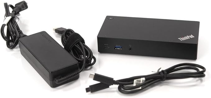 Lenovo ThinkPad Universal USB-C Dock 40A9 DK1633 Estación de Acoplamiento miniatura 5