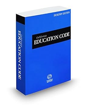 Paperback California Education Code, 2016 ed. (California Desktop Codes) Book