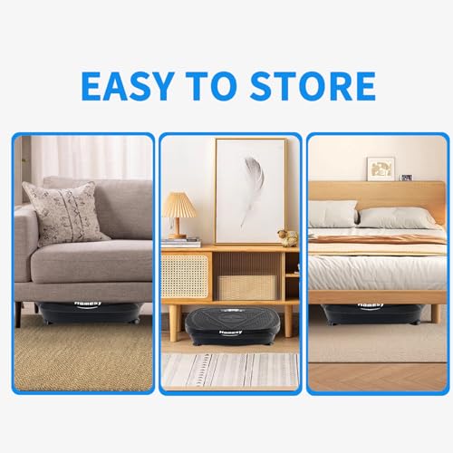 Homesy Vibration Plate – 200W Single-Motor Plate with Preset Programs — view 9