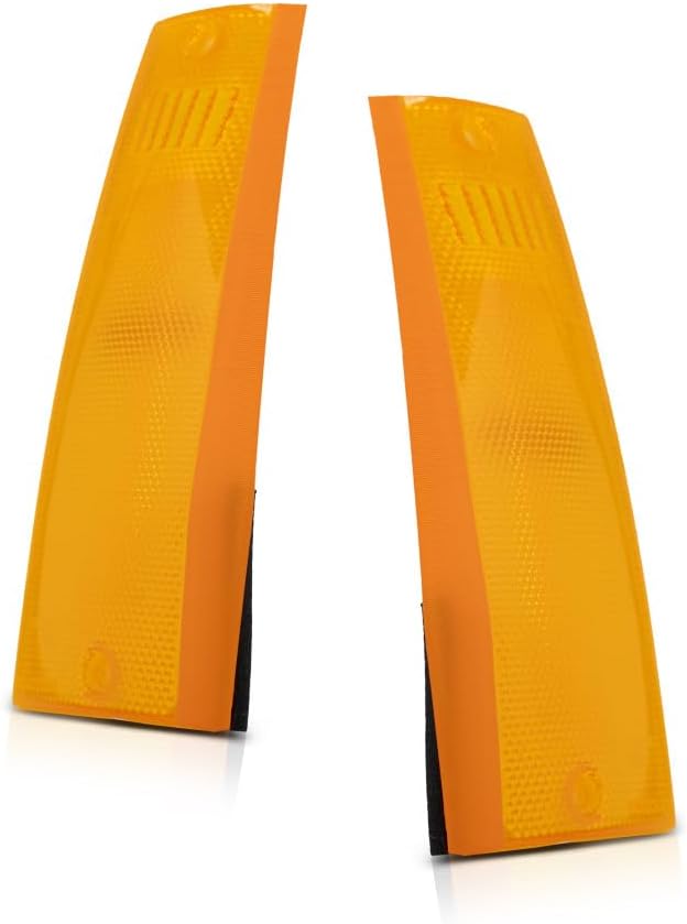 For Jeep Cherokee Side Marker Light Assembly Unit 1984-1996 Driver and Passenger Side | Pair | CH2550113 + CH2551113