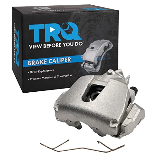 Image of TRQ Front Right Brake Caliper w /Bracket Passenger Side