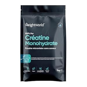 Creatine Poudre 1kg, 100% Pure Crea...