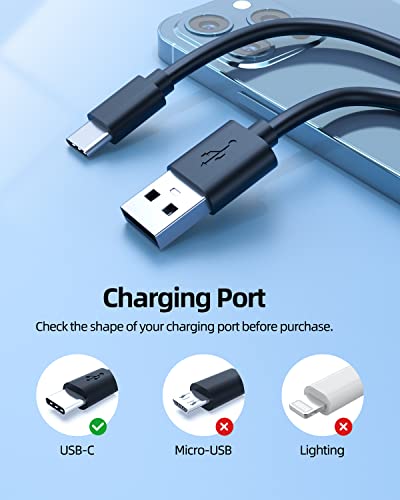 Image of Superer 5 ft USB C Charging Cable Fit for PS5 Controller, PlayStation 5 DualSense, Xbox Series X /S Controllers, Xbox Elite Series 2 (Model 1914 1797), Fast Charger & Data Sync Replacement Cord