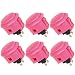 Sanwa 6 pcs OBSF-30 Pink OEM Arcade Push Button (Mad Catz SF4 Tournament Joystick Compatible)