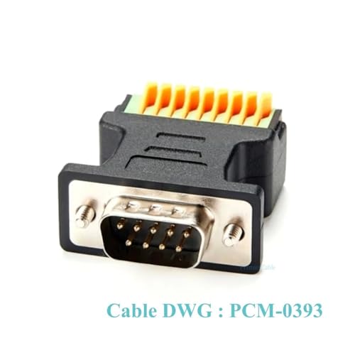 Adaptador de conexión rápida DB9 hembra con bloque de terminales a presión 2