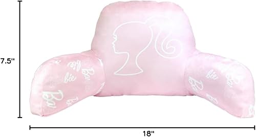 Miniatura 7 de Franco Luxe - Almohada de felpa súper suave, 19 x 30 pulgadas, reposo en cama de película Barbie