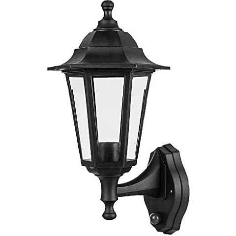 Pro Elec PEL00838 Black Wall Lantern Light Cover