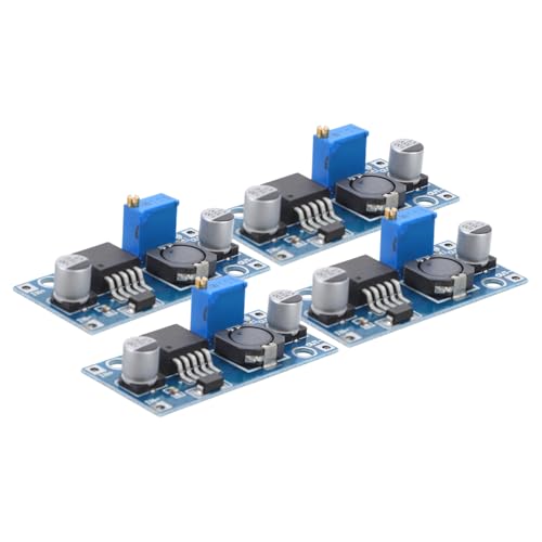 iplusmile Modulo Regolatore Di Tensione Regolabile Dc-dc Da 4 Pezzi, Uscita 3a, Basso Rumore, Compatibile Con, Modulo Trasformatore Riduttore Di Tensione Per Apparecchiature