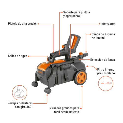 Hidrolavadora Truper 1500 PSI 6 Imagen adicional