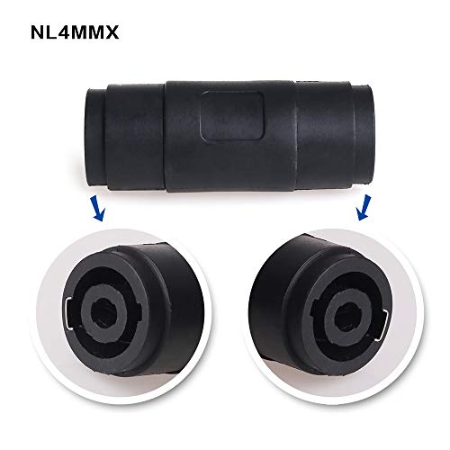Conector adaptador NANYI NL4FC Speakon 4 pines, pack 4 miniatura 6