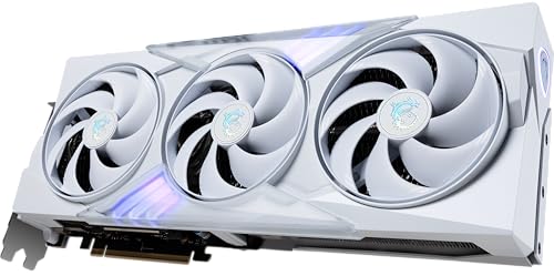 Image of msi Gaming RTX 5070 TI 16G Gaming Trio OC White Graphics Card (16GB GDDR7, 256-bit, Extreme Performance: 2580 MHz, DisplayPort x 3 2.1a, HDMI 2.1b, NVIDIA Blackwell Architecture)