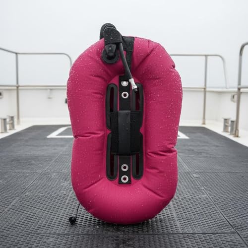 BCD de buceo tipo vejiga chaleco backmount de nailon 1050D 4