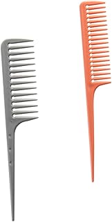 FOMIYES 2 Pçs Pente De Cauda Pontiaguda Pente De Cabelo Pente De Provocação Pente De Cabeleireiro Pente De Cabelo De Barbeiro Pente De Pintail Pente De Cabeleireiro Profissional Pente De