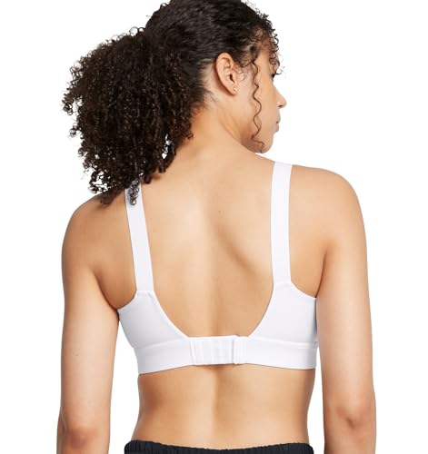 Under Armour Womens Infinity High Impact Sports Bra, (101) White / / White, Medium A-C2