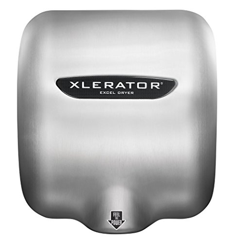 XLERATOR Combination Pack in Stainless Steel. Includes XL-SB 1.1N Hand Dryer and #40502 ADA- Compliant Recess Kit.