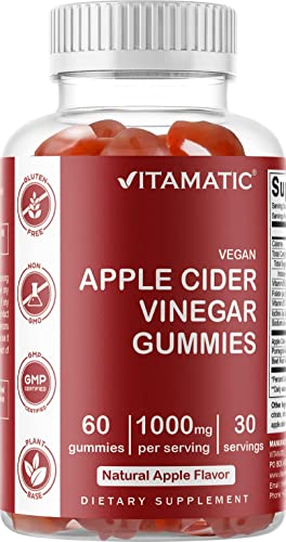 Magnesium Gummies & Apple Cider Vinegar Gummies - 60 Vegan Gummies Each #TOP2