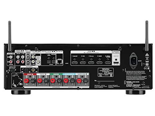 Denon AVR-S650H 5.2-Kanal AV-Receiver, HiFi Verstärker, Alexa Kompatibel, 5 HDMI Eingänge...
