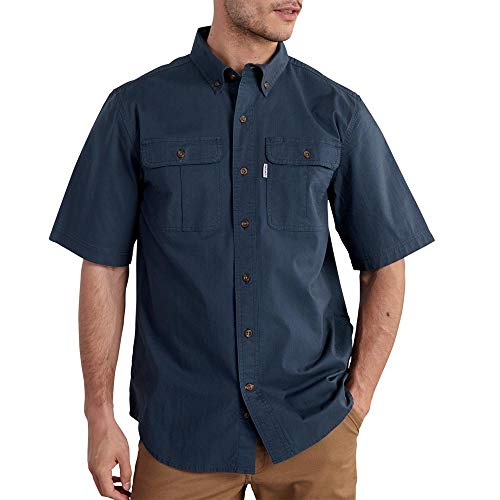 Carhartt Men's Short Sleeve Solid Work Shirt