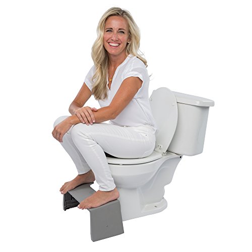 Squatty-Potty-Porta-Traveler-Foldable-Toilet-Stool-for-Travel-7-Height-Gray