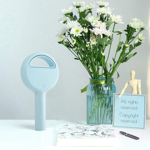 Zanthicia Mini ventilador USB recargable de verano para refrigeración silenciosa, ventilador de aire acondicionado portátil, aire fresco USB para exteriores, 2 uds.