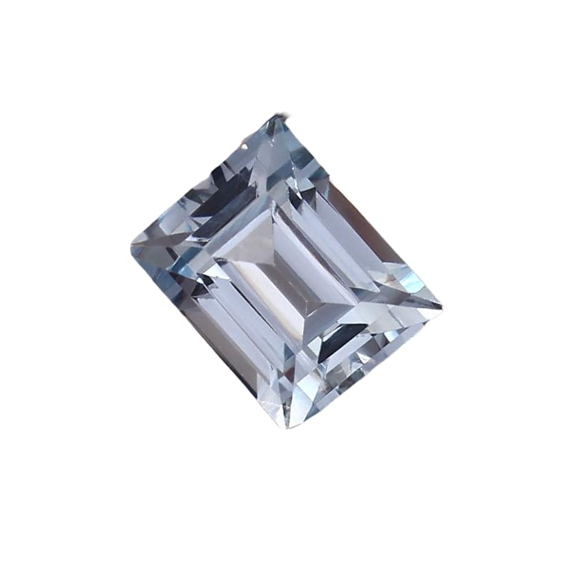 Aigue-marine naturelle 9x7 mm pour remplacer une pierre perdue sur bague ou collier