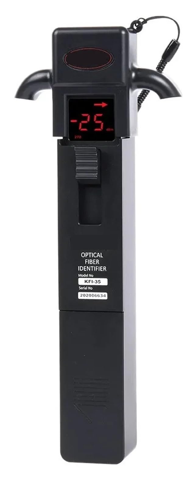 CVFRDD KFI-35 Live Fiber Identifier Optical Fiber Identifier Applicable For Bare Fiber 0.25/0.9/2.0/3.0 Cable