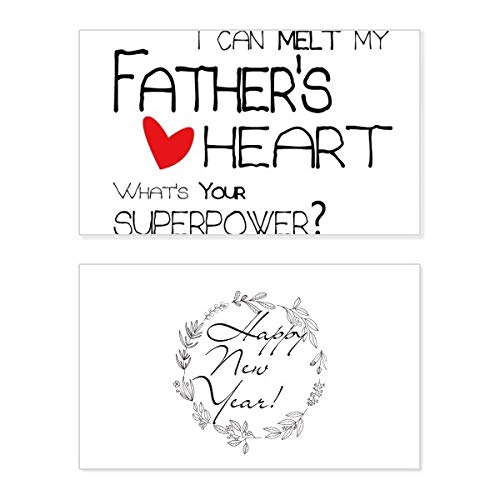 Tarjeta conmemorativa papá para derretir su corazón con un mensaje de amor