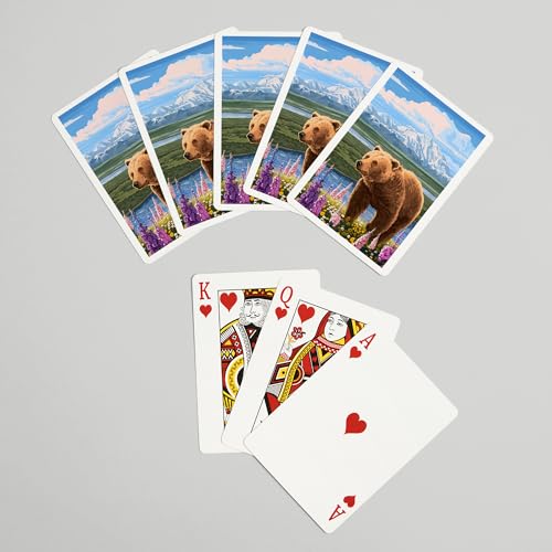 Juego de 52 Cartas de Póker Lantern Press miniatura 7