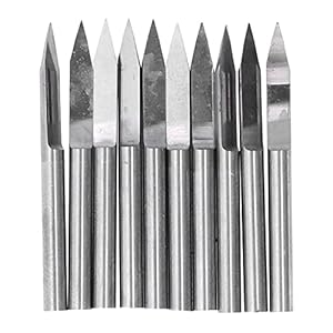 Reliant Jazzy 10Stk Wolframstahl Gravierstichel Set